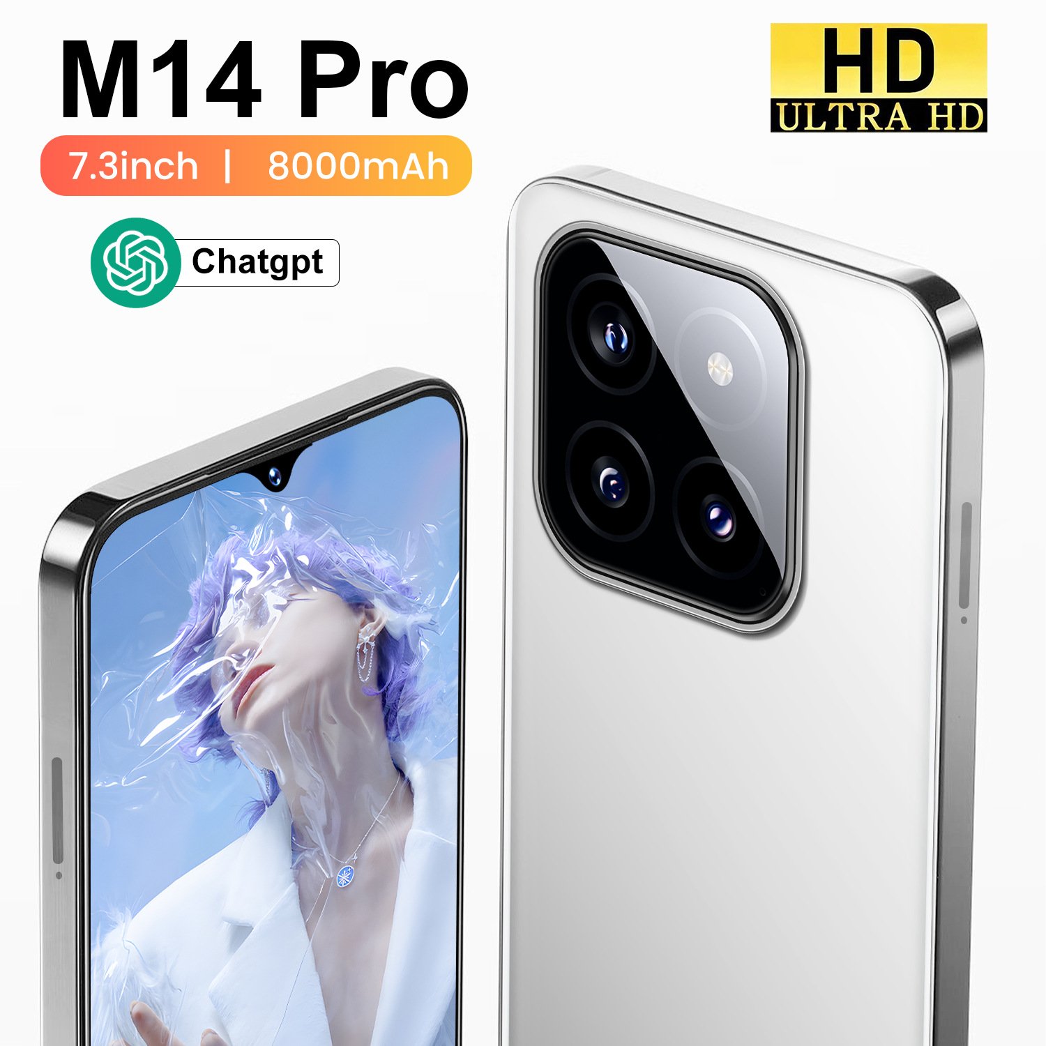 2024 Latest M14 PRO 2 16GB Android Smartphone 3G 4G Network Supported Integrated Mobile Device